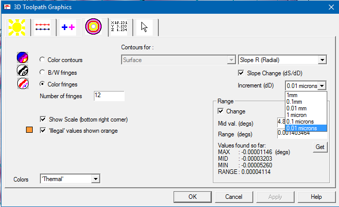 DIFFSYS Slope Screen