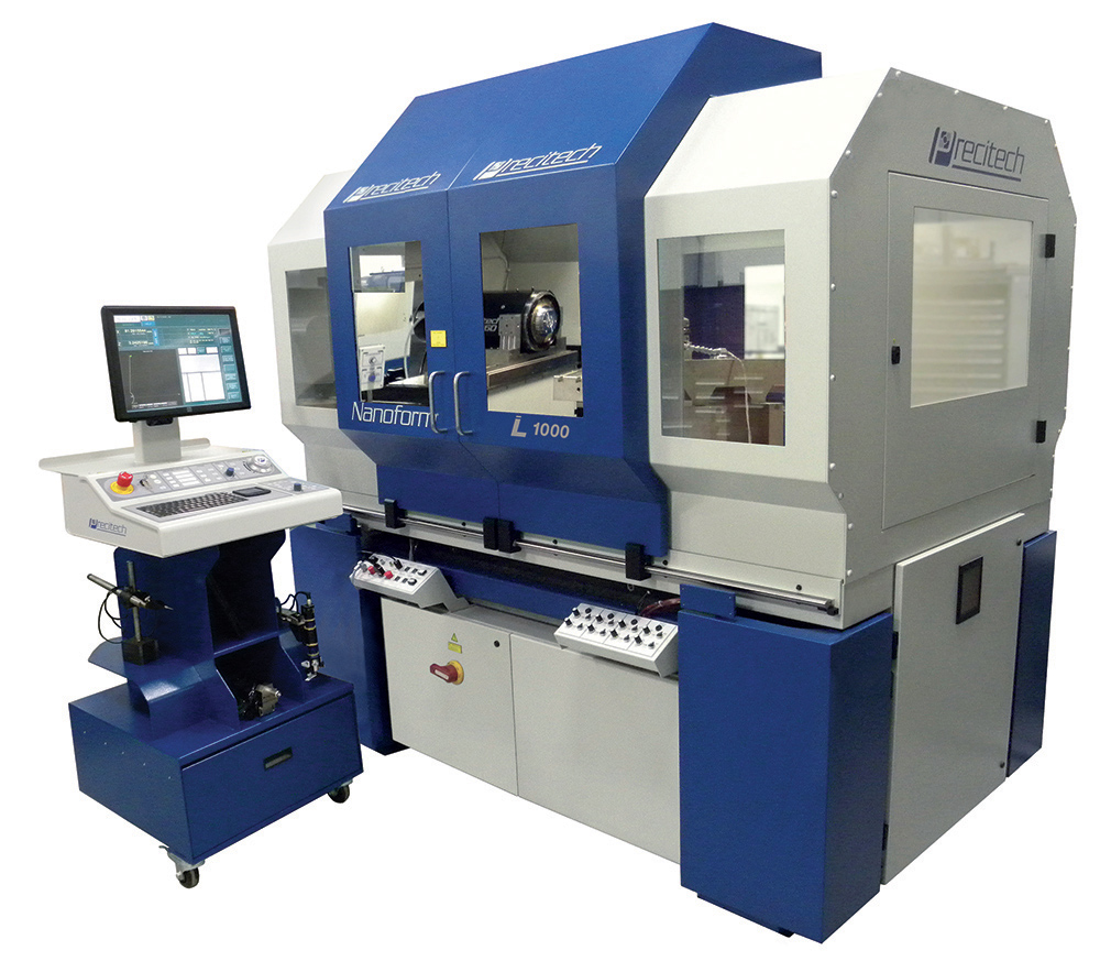Nanoform 1000 large frame diamond machining center