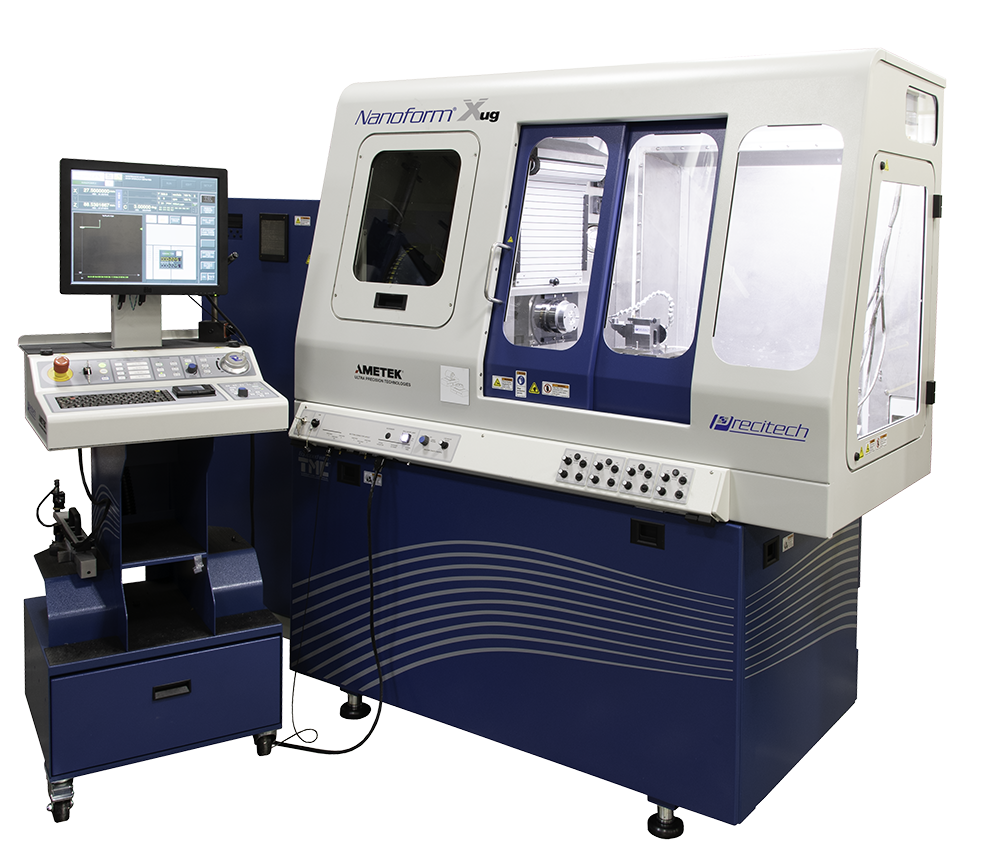 Nanoform X Ultra Grind Flood Coolant Ultra Precision Lathe