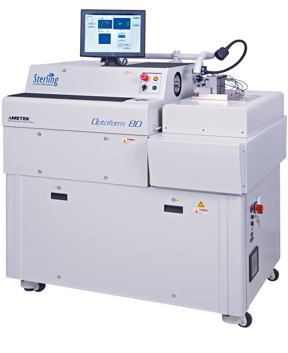 Optoform 80 ultra precision ophthalmic lathe