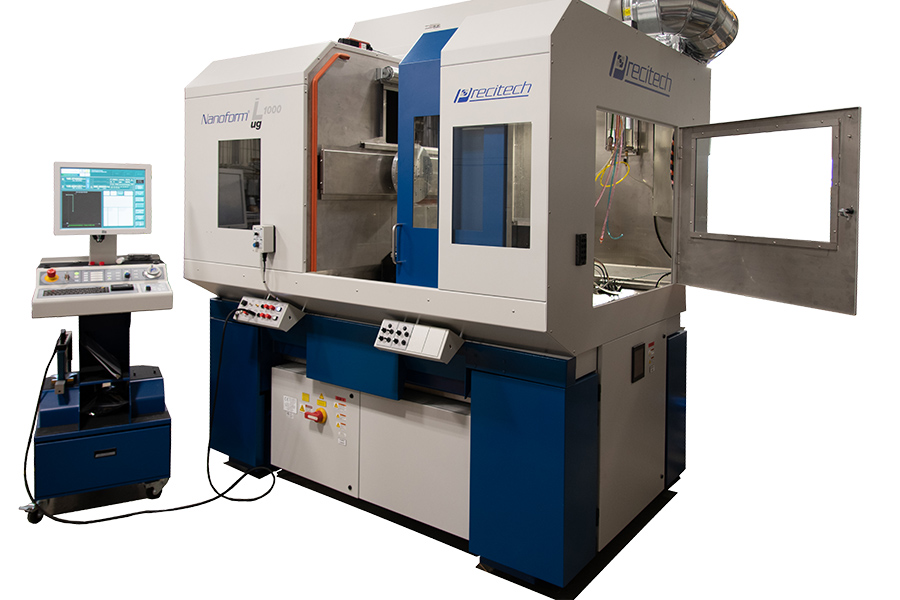 Nanoform L 1000 ultra grind doors open
