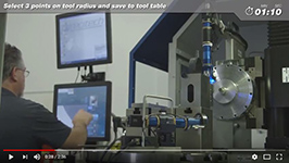 Diamond Tool Setting Using Precitech Horizontal Optical Tool Setter
