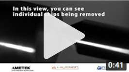 Ultra-precision micromilling with the Levicron high-speed spindle video